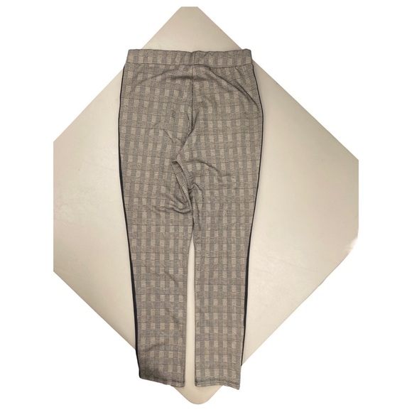Zara Houndstooth Stretch Pants Basic Collection Size Large - Picture 5 of 8